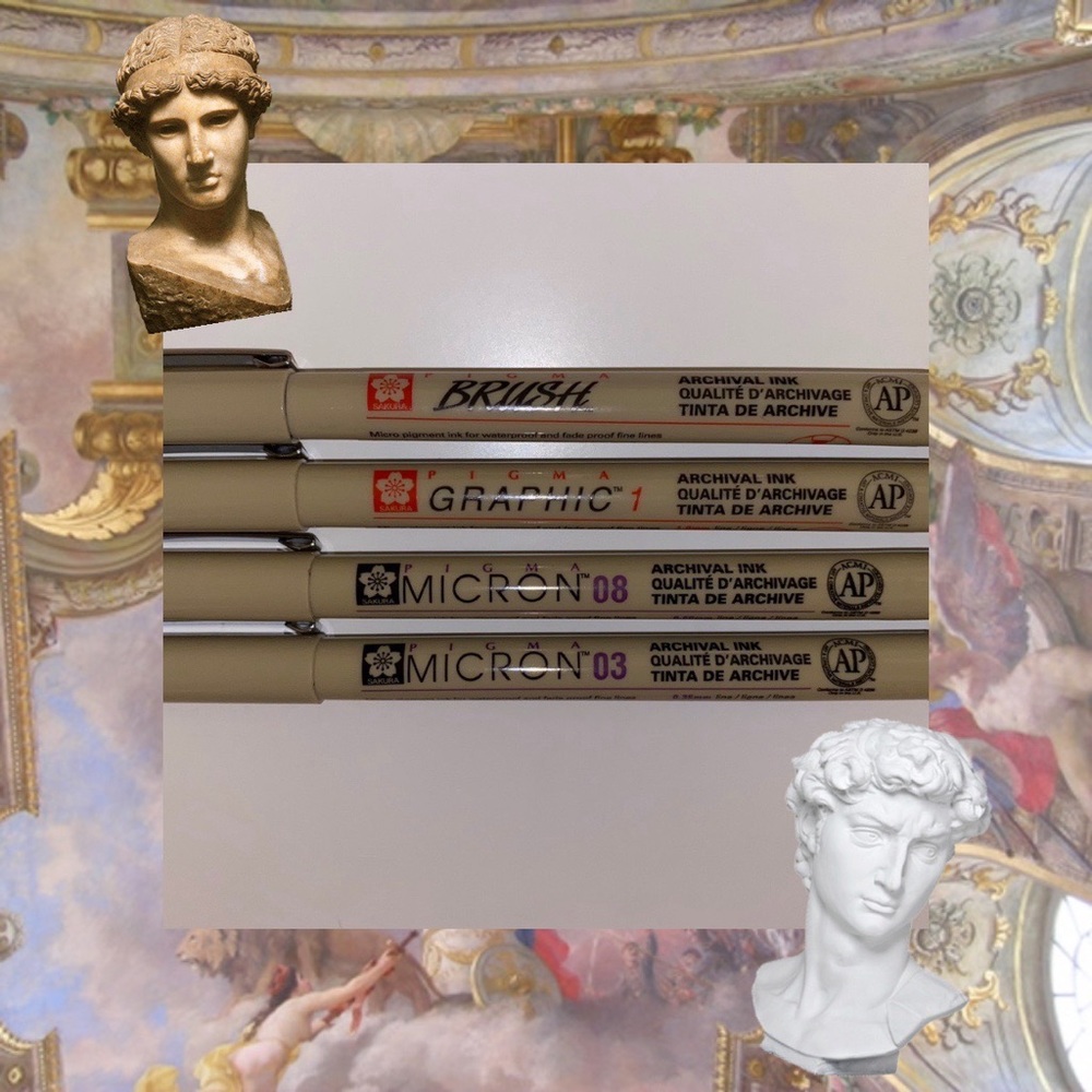 SOLD Pigma Brush Set